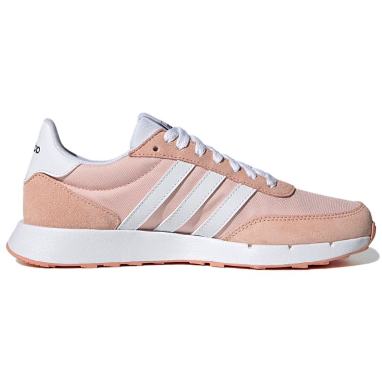 adidas Run 60s 2.0 Vapor Розовые женские кроссовки Cloud-White Iron-Metal H00320