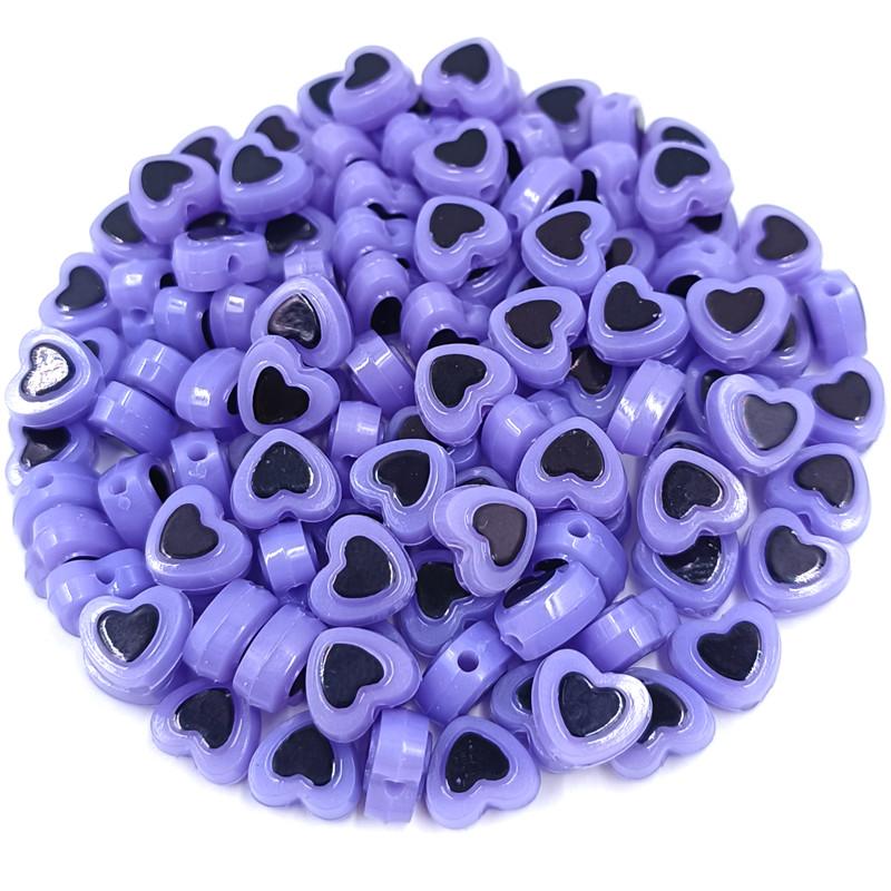 Звезда для изготовления сережек-браслетов с цветными блоками, креативные подвески, акриловые ювелирные изделия «сделай сам», аксессуары, сердце, пентаграмма, бусины, 30 шт., бусины