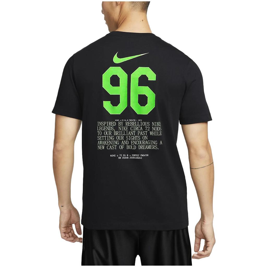 Nike Set-in Sleeve T-Shirt Men's Men's Black Black FD0053-010
