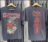 Led Zeppelin Zoso группа 90-х Базовый стиль Унисекс футболка с коротким рукавом размер S-5XL