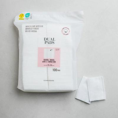 Somisome Ватные диски из чистого хлопка глубокие и мягкие 100 шт.