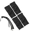 4pcs Stroller Handle Cover PU Lther Washable   Baby Pram Handle Sve  or with   Stroller Accessories