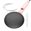 Ergonomic Grip Crepe Maker Simple Operation Pancake Maker Easy To Use Crepe Pan  Home Use