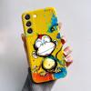 For Samsung Galaxy S22 S 22 Plus S22 Ultra S22+ Case Soft Slim Cute Bear Cartoon Frog Candy Painted Back Cover Funda Bumper Bags