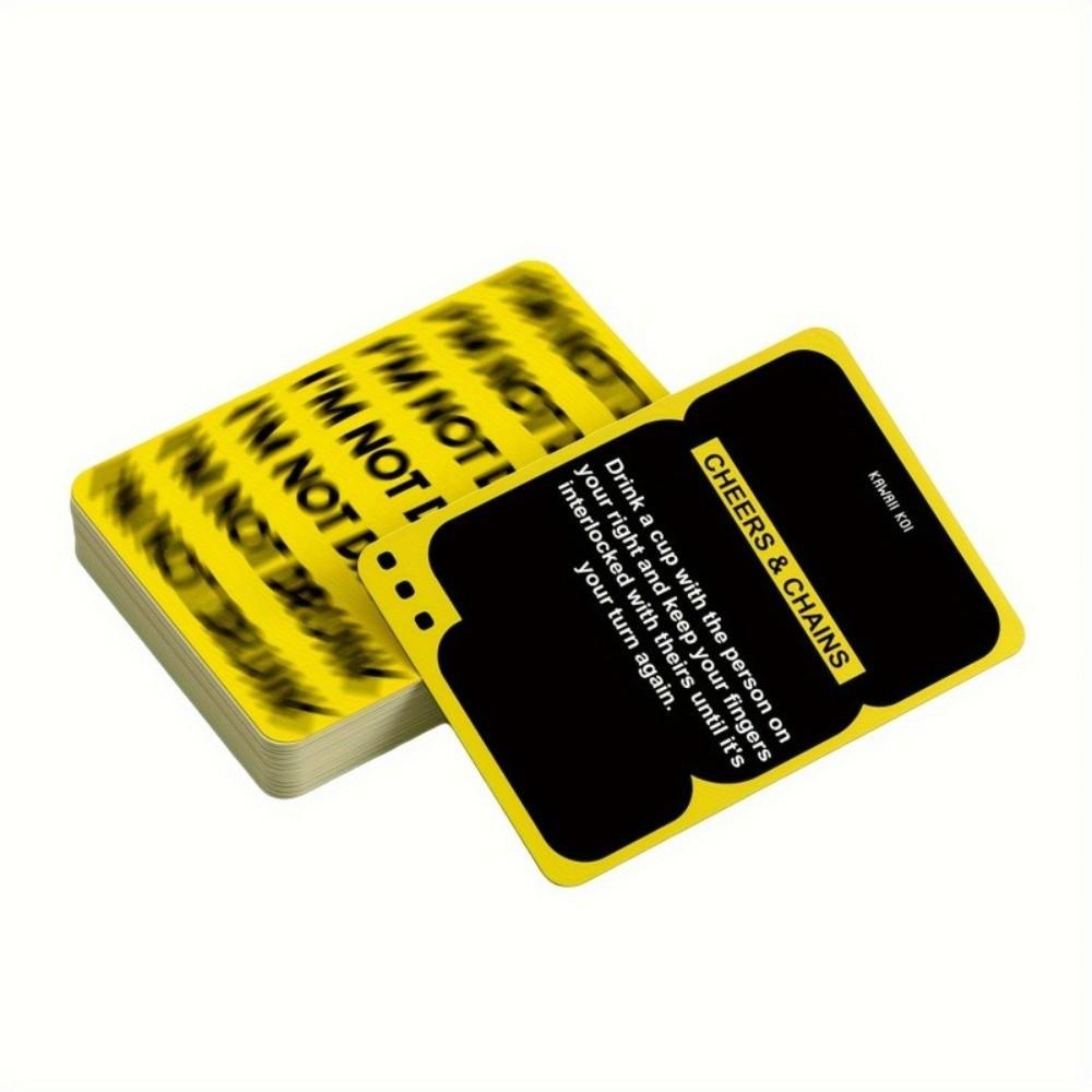 Drinking Games Card Games I‘M NOT DRUNK Desktop Games Interactive Paper Cards Hen's Party