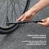 BENGGUO Nylon Mini Portable Bicycle Pump 100PSI High Pressure Universal Presta & Schrader Valve Emergency Inflator for Bike Ball