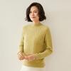 Women's Cashmere Sweater Qinghe Cashmere 100% Cashmere Autumn and Winter Cashmere Thickened Pullover Soft and Warm