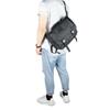 Men"s Messenger Bag, 14 Inch Laptop Shoulder Bag Waterproof Crossbody Bag for Motorcycle Travel,