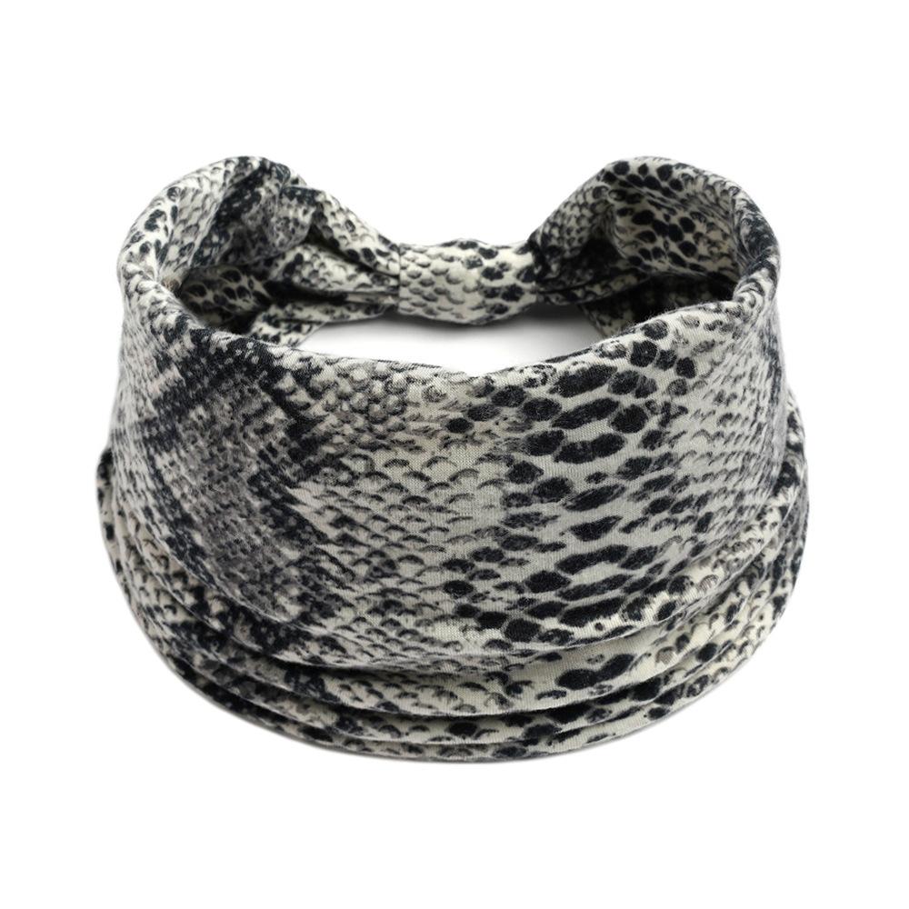 Новая винтажная эластичная повязка на голову из высококачественного хлопка в стиле бохо, популярная бандана, широкий тюрбан, мягкие повязки на голову, цветочный принт, узел, аксессуары для волос, новые для женщин