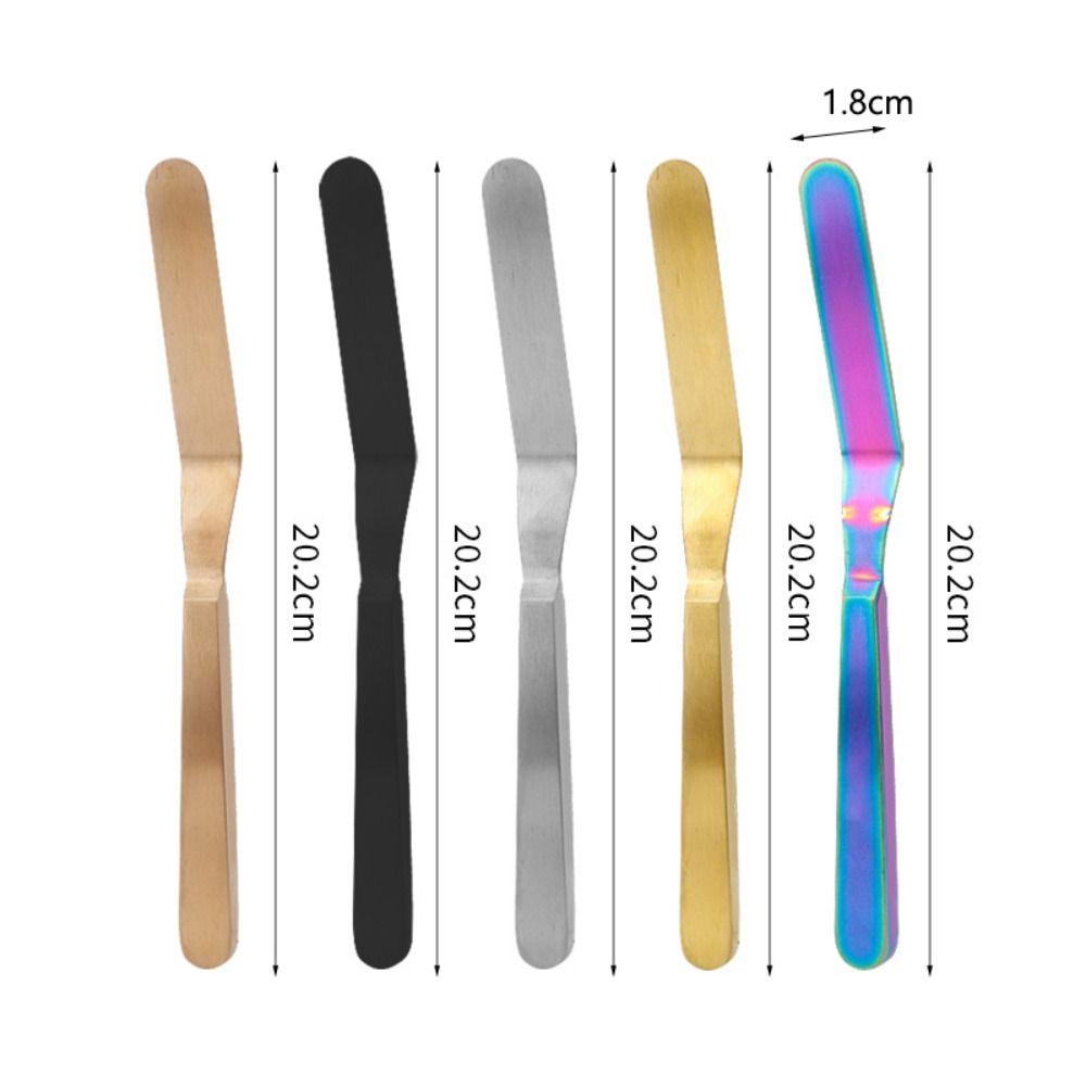 Comfortable Grip Butter Scraper 8 Inch Jam Spreader Butter Cutter Cake Icing Spatula  Chef