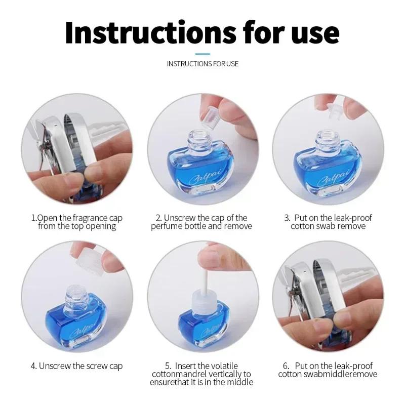 Новый автомобильный ароматерапевтический освежитель воздуха с вращающимся пропеллером, ароматизатор для ароматерапии, креативные мини-ароматы, аксессуары для украшения