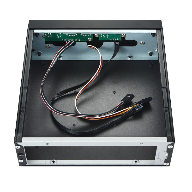 Mini-ITX для корпуса HTPC assis для ITX материнской платы домашнего кинотеатра компьютерный блок настольный assis мониторинг серверный блок