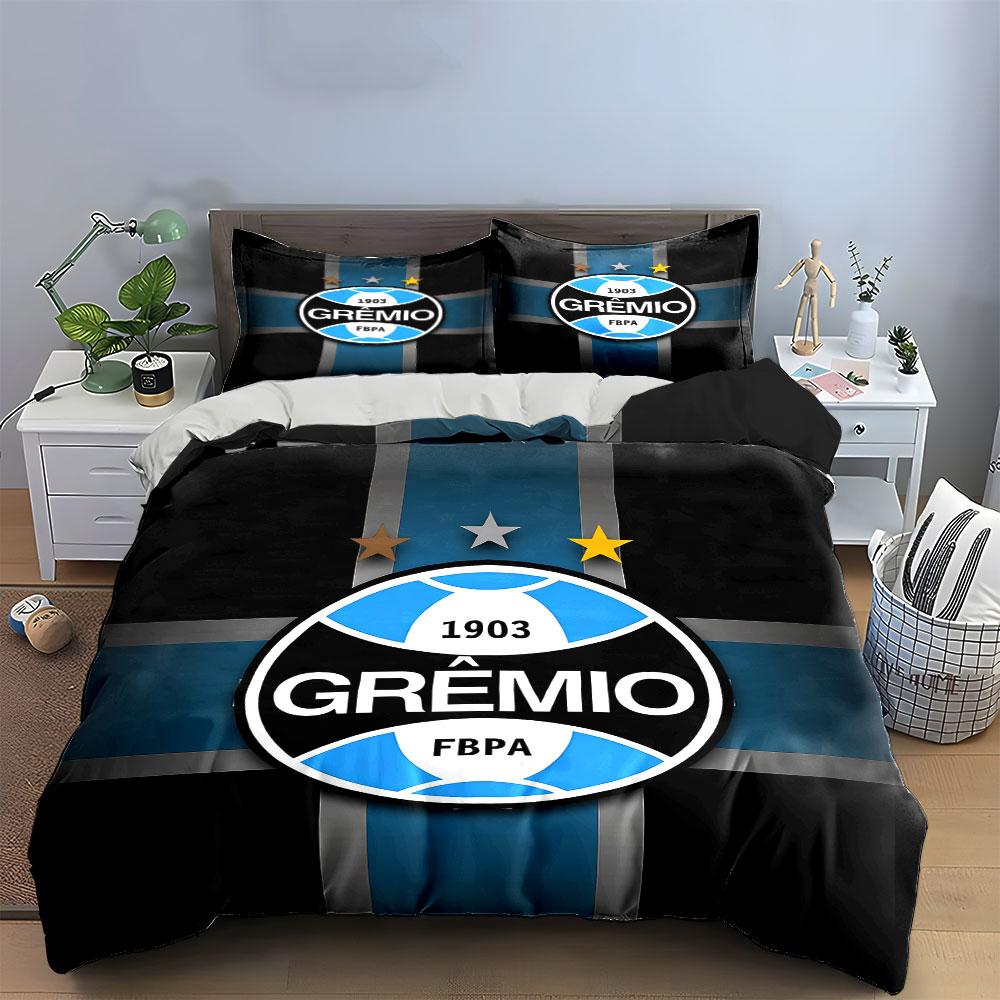 Grêmio Football Club Bedding Bedding Duvet Cover Set Duvet Cover Pillowcases (1 * Duvet Cover 2 * Pillowcases, without duvet insert)