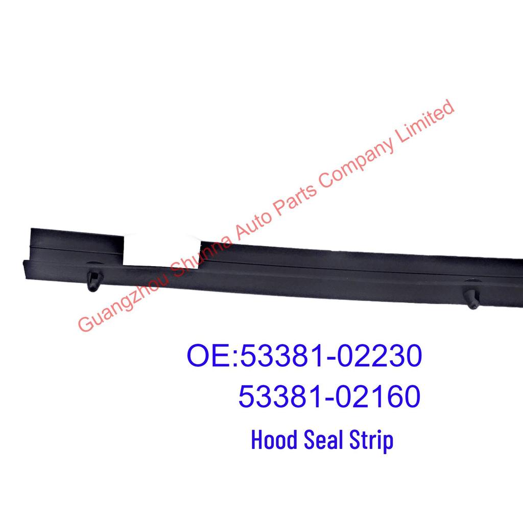 Toyota Corolla ZRE18# Hood Sealing Strip (53381-02230/02160)