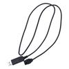 Кабель-адаптер питания USB на 4-контактный разъем для ПК-вентилятора с оплеткой, повышающий напряжение 12 В/5 В, USB A папа/маленький 4-контактный, 30/50/100 см