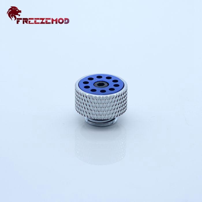 FREEZEMOD PC Water Cooling Adjustable Automatic Air Exhaust Valve Silver Body Fittings for Reservoir Air Exhaust HPQF-S1B