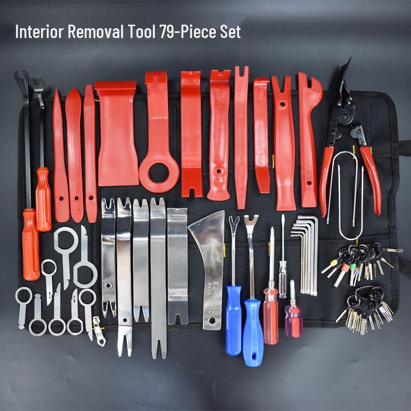 Набор инструментов для снятия обшивки и рычаг для салона автомобиля из нержавеющей стали