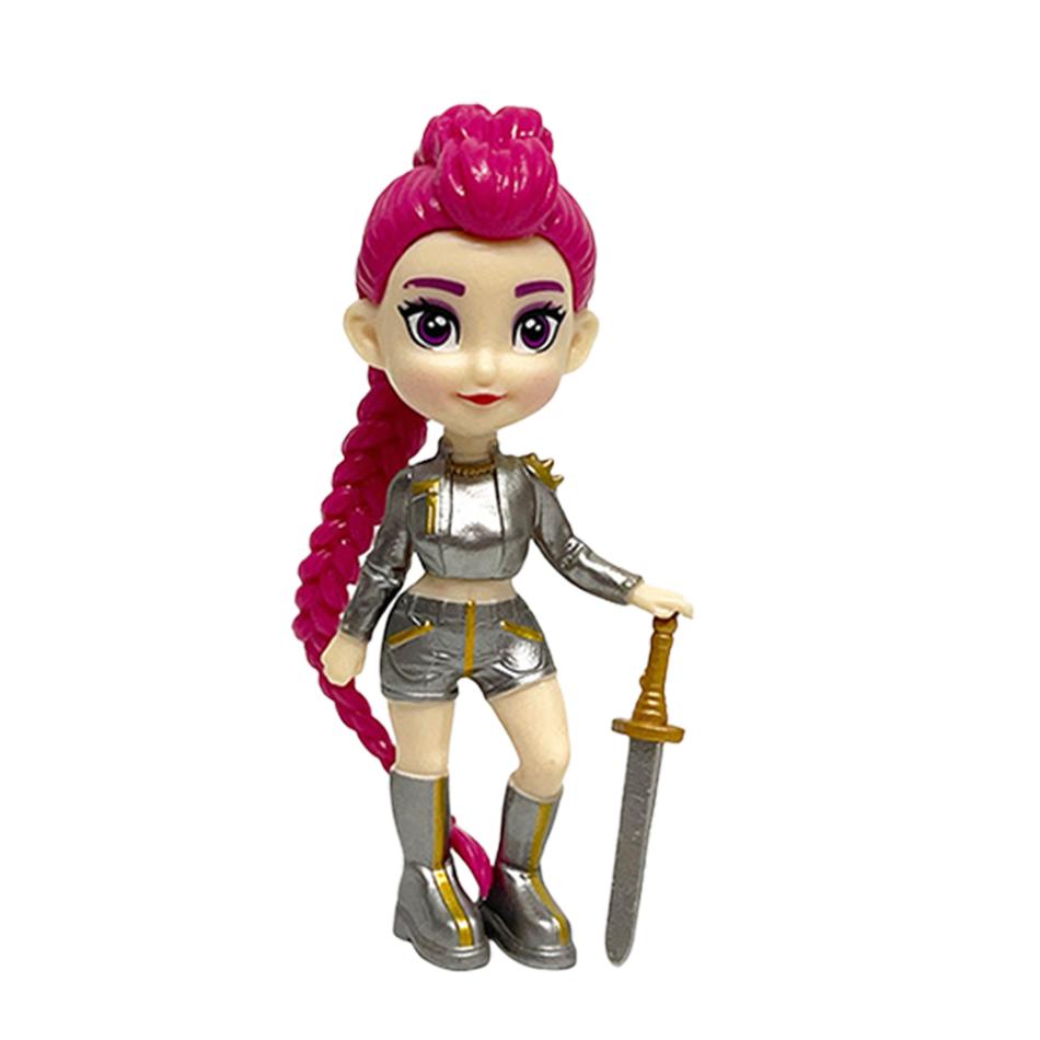 НОВЫЙ K-pop Охотник на демонов Руми Зои Мира аниме поливинилхлорид коллекция персонажей настольные безделушки Детский новогодний подарок