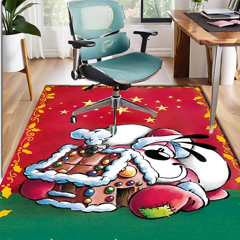 Diddl Pattern Rug, Indoor/Outdoor Mat, for Picnic, Gameroom, Bedroom, Office, Living Room, Home Decor Carpet, Birthday Gift