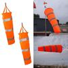 2 Pieces Windsock Outdoor Wind Sock Bag Reflective Belt Grommet