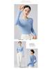 Женский бесшовный вязаный свитер с круглым вырезом из 100% чистой шерсти, можно стирать в машине, плотность 60 петель, 18 класс вязки, осенний базовый слой