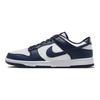 Nike Кроссовки Dunk Low Белые Полуночно-синие Обувь для скейтбординга HF5441-107