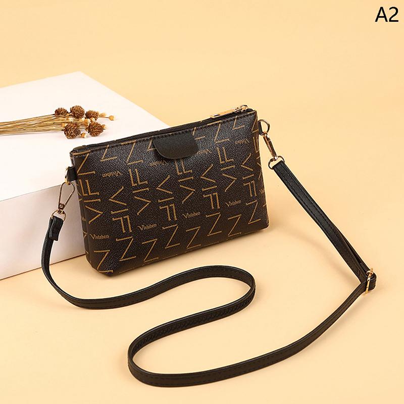 Сумки через плечо для женщин, трендовые кожаные сумки через плечо для мелочи, туалетные принадлежности