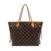 [Б/У] Сумка-тоут Neverfull Mm Monogram из канвы с покрытием и кожаной отделкой - Удовлетворительное состояние #1J2U9N6