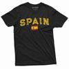 Испания España Футболка Испанский флаг Герб Национальная Патриотическая Футболка Футбол Футбол Мужская Женская Футболка с Испанским Флагом
