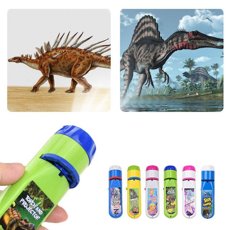 Torch Projector For Kids Featuring 24 Colorful Patterns And Themes**