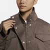 Nike Sw Collection Essentials M65 Multi-Pocket Loose Fit Waist-Defined Stand Collar Jacket Women Jacket Dark-Brown DD5986-004