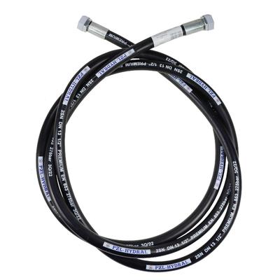 Hydraulic Hose 275 Bar (flat Spherical) Thread M22x1.5 Straight -3650mm 73211600100 Trailer (AA-13-3650, P11P11) 27.5MPa PZL HYDRAL