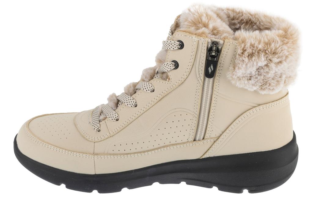 Skechers Glacial Ultra - Mountain Muse, Womens Beige Winter Boots