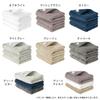 Bloom Imabari Certified FUu Face Towels, 3-Piece Set, Soft, Fluffy, Thick, Absorbent, Hotel-Grade, Made in Japan, 100% Cotton (Navy)