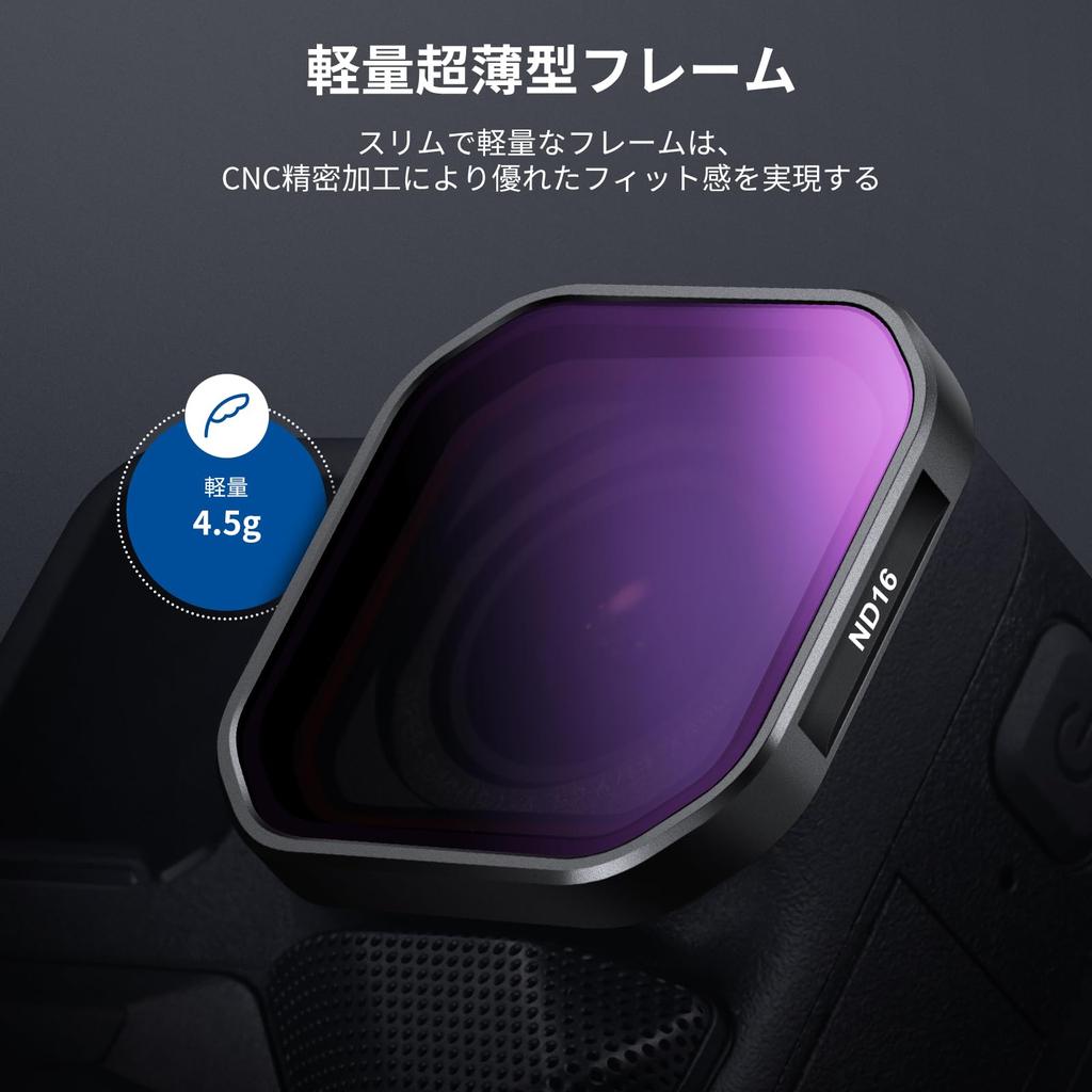 Набор фильтров NEEWER ND для Insta360 ACE, 4 шт., поляризационный фильтр нейтральной плотности для объектива экшн-камеры Snap-on PRO, фильтр PL/ND8/ND16/ND32, фильтр,