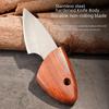 Wooden Fish Knife, Hand-handled Meat Knife, Fruit Knife, Small Fat Dolphin Knife, Outdoor Knife, Parcel Unpacking Popular Knives