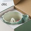 Kitchen Strainer for Berries Ceramic Berry Washing Bowl with Drainage Holes, Handmade Preparation Essentials Vegetable Draining Basket