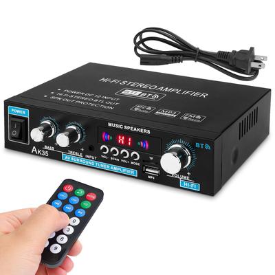Усилитель Bluetooth HiFi стерео усилитель мощности приемник канала 2X30 Вт мини усилитель небольшой домашний аудио усилитель вход управления для динамика 5.0 2.0
