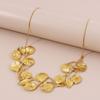 Exaggerated Vintage Women Leaf Pendant Neck Jewelry Chain Necklace Choker Necklace