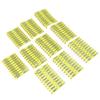 100PCS 001‑100 Number Plastic Livestock Tag Integrated Colorfast Livestock Ear Tags for Cattle Cows