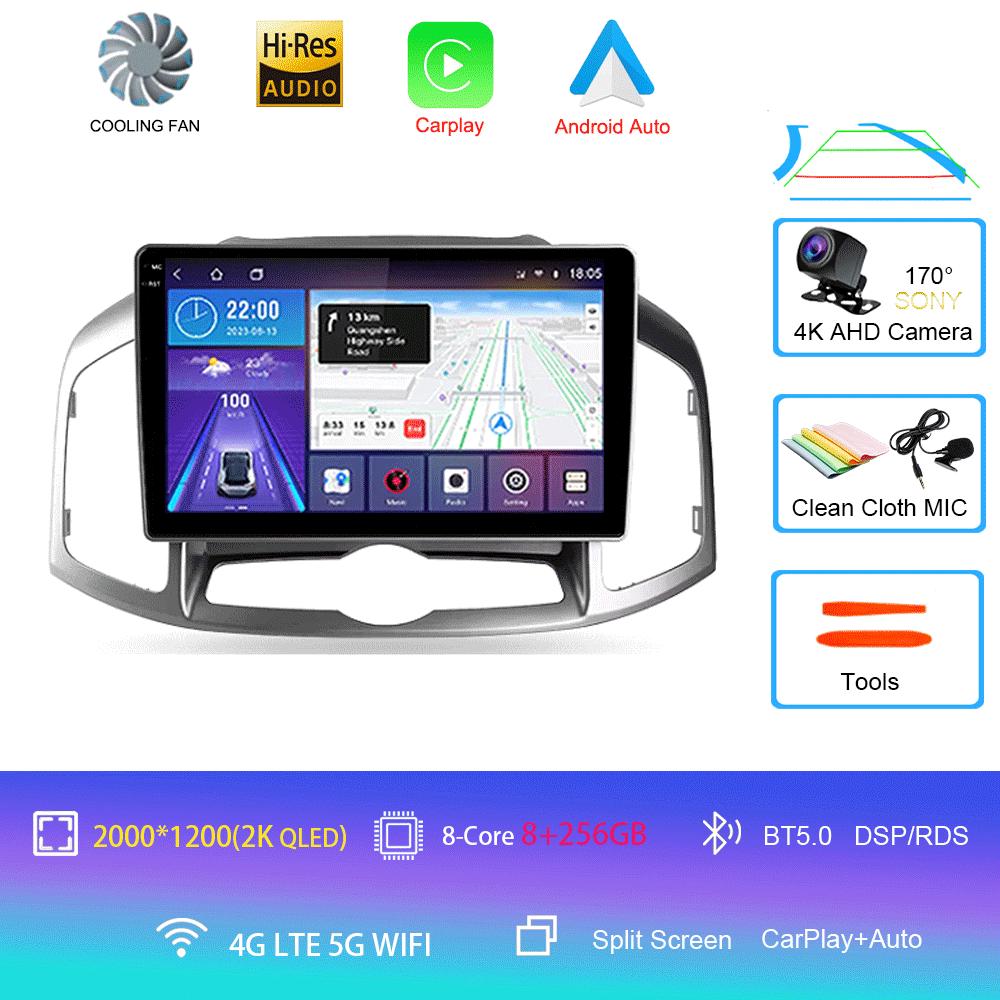 Android 14 Автомобильное радио для Chevrolet Captiva 1 2011 - 2016 плеер Мультимедиа навигация стерео GPS Нет 2din 2 din dvd