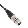 Разветвитель 1 XLR гнездо на 2 XLR штекера Кабель для домашнего кинотеатра и профессионального оборудования