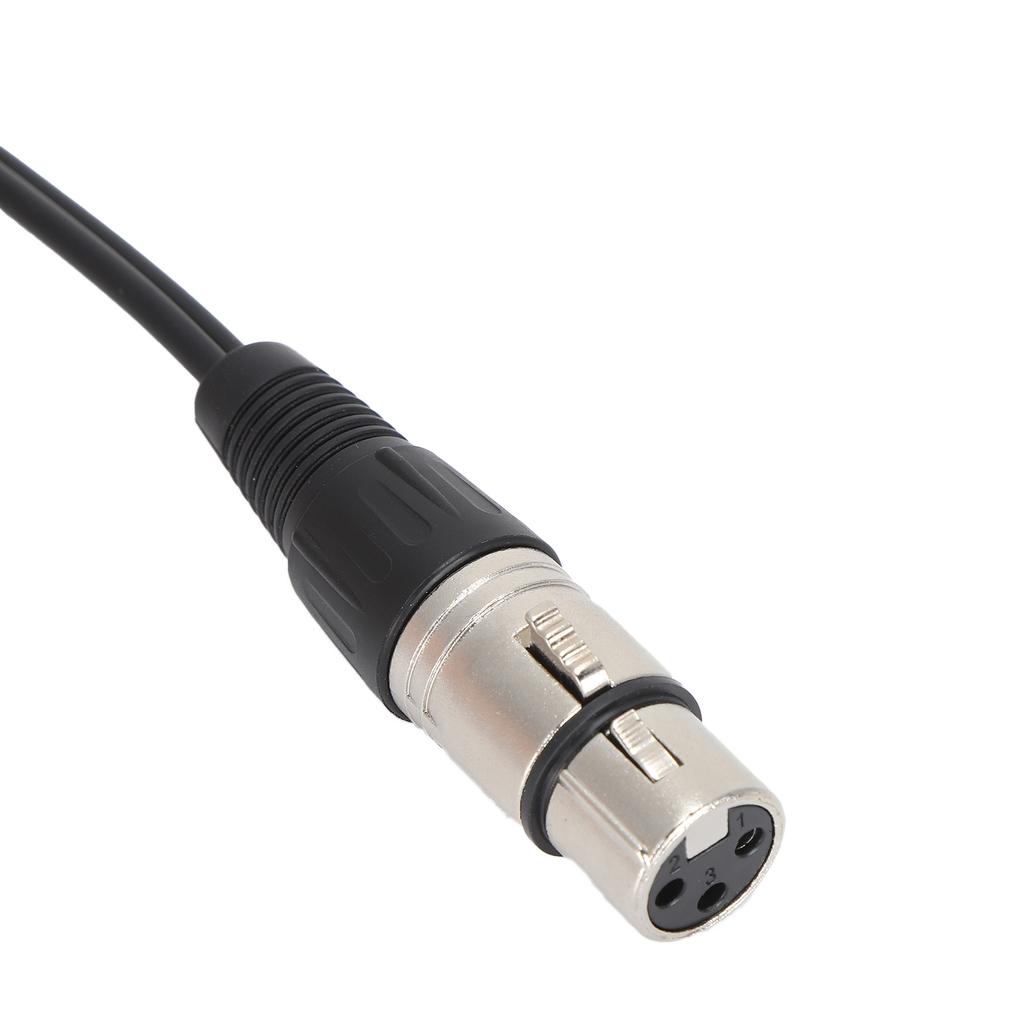 Разветвитель 1 XLR гнездо на 2 XLR штекера Кабель для домашнего кинотеатра и профессионального оборудования