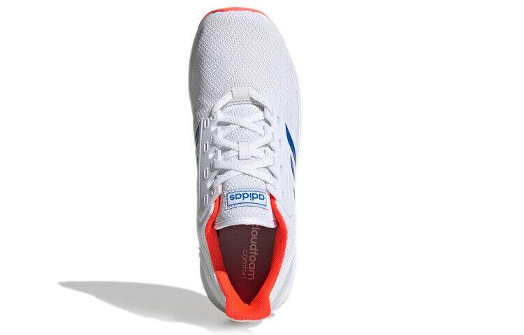 adidas Duramo 9 White Glow Blue Red - EG8665