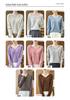 Women's 100% Pure Wool Hooded Knit Sweater - Cashmere, Thick, Loose Fit for Autumn/Winter