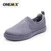 onemix Men Shoes Sneakers Soft Mesh Breathable Light Flat Trainer Shoes Women Casual Slip-on Walking Shoes