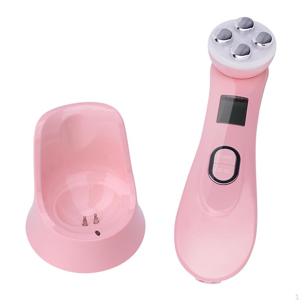Подтягивающий лифтинговый аппарат RF Beauty Device Led Massager для удаления морщин и укрепления лица