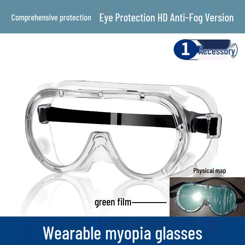 Anti-Splash Anti-Fog Protective Goggles: Windproof, Sandproof, Anti-Dust Cycling Glasses for Men and Women