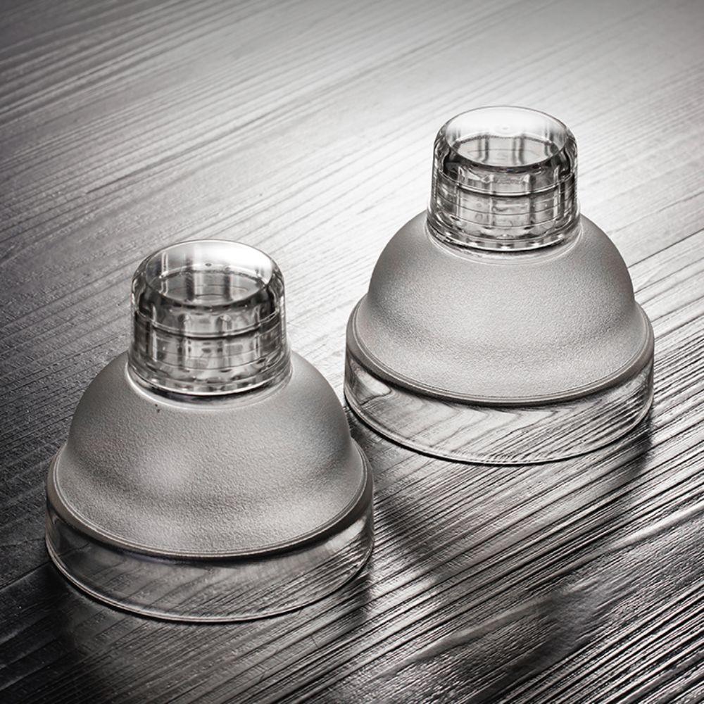 5pcs Leak-proof Mixing Cup Lid Splash-proof Wine Mixer Lid Mixing Drink Cup  Lid  Bar