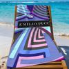 E-Emilio P-PucciS Полотенце Душ Ванна Путешествие Легкое Нежное к Коже для Бассейна Кемпинга Круиза Лето